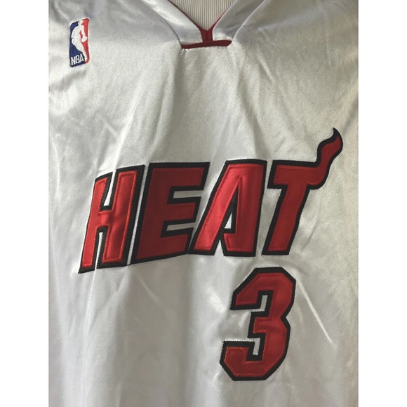 Adidas Miami Heat Dwyane Wade Stitched Jersey Size 52 - Picture 6 of 8